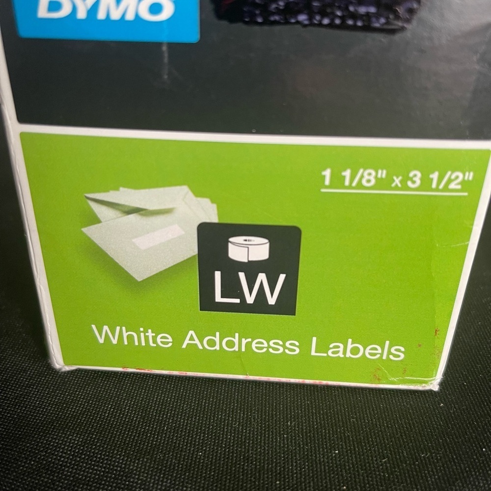 Dymo Multipurpose Shipping Labels 1 1/8” x 3 1/2”